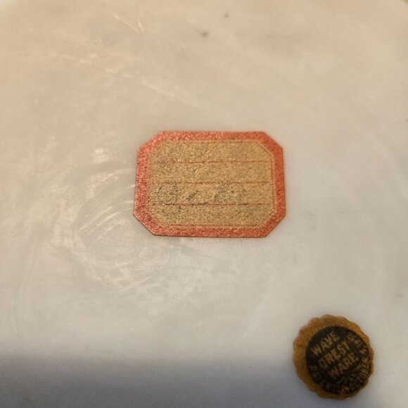 Stunning large Wavecrest Dresser Box with Ferns and Floral - Picture 2 of 10